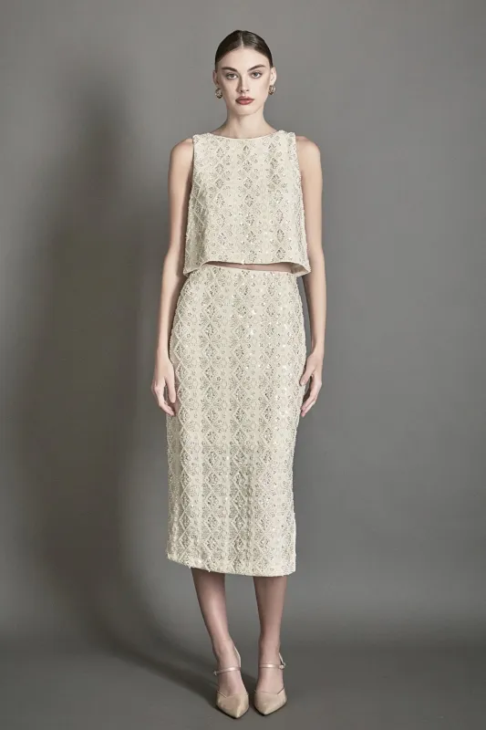 Beaded Pearl Top sold by Endless Rose