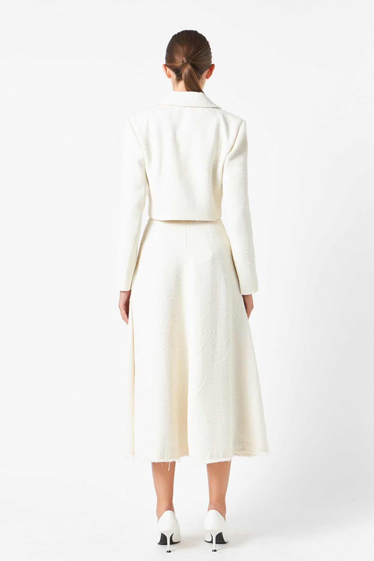 Textured Cropped Jacket sold by Endless Rose product image thumbnail 4