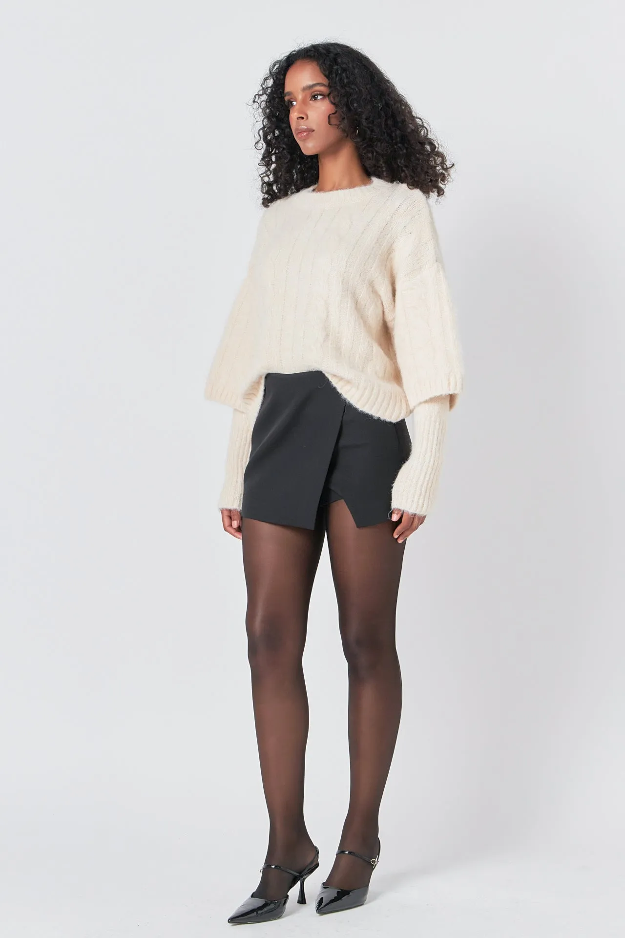 Asymmetric Skort sold by Endless Rose product image thumbnail 3