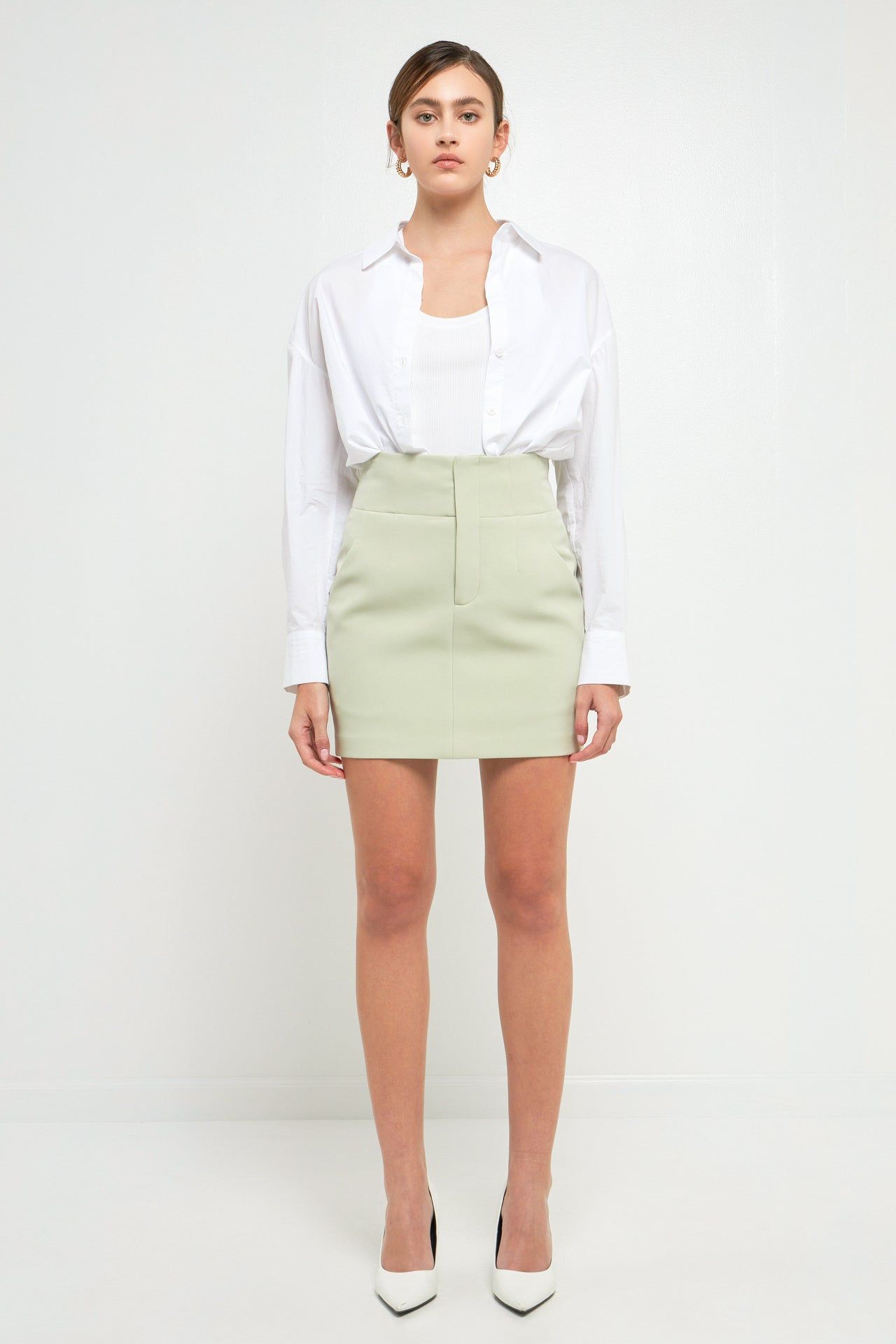 High Waist Mini Skirt sold by Endless Rose product image thumbnail 6