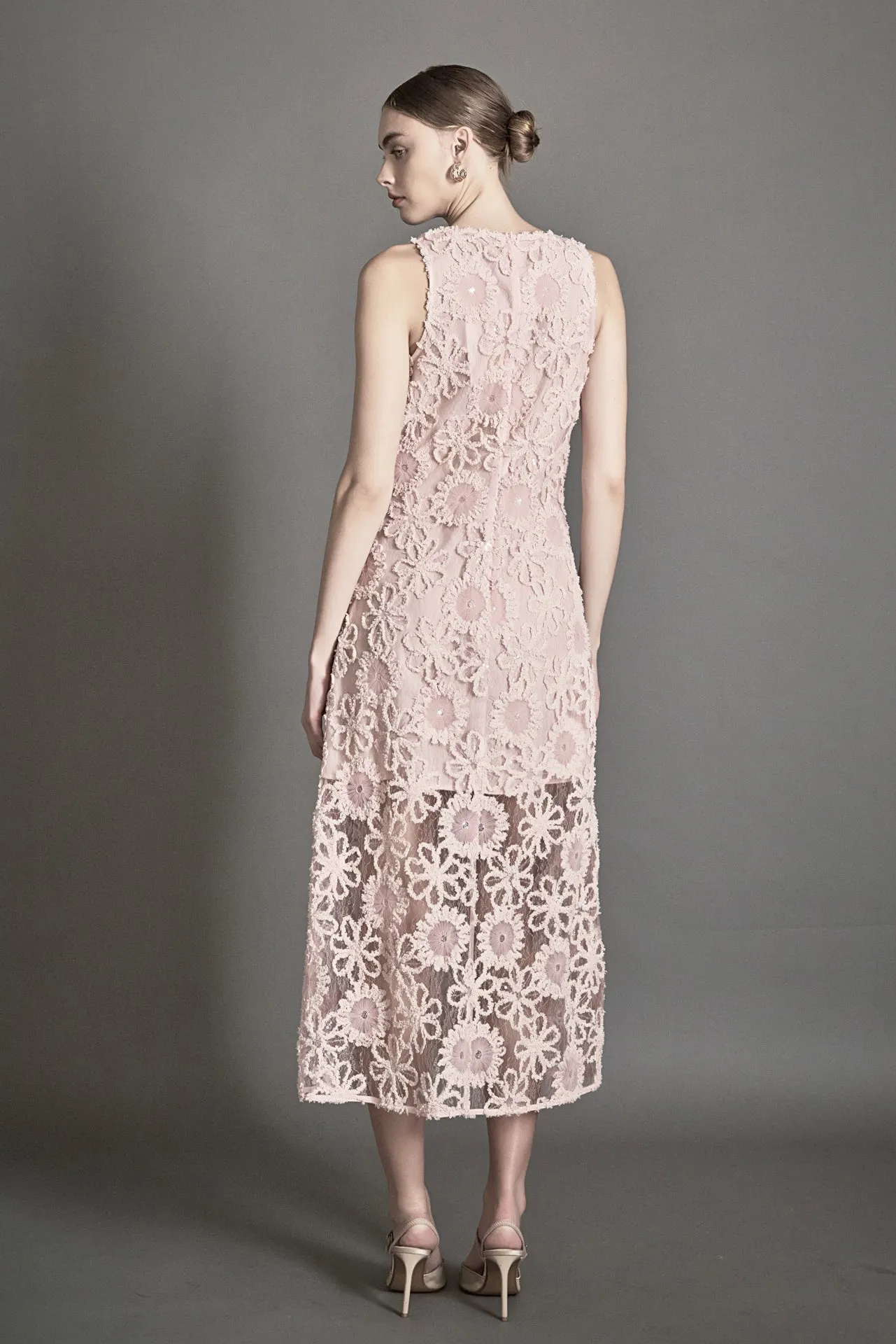 Lace Cami Midi Dress sold by Endless Rose product image thumbnail 4