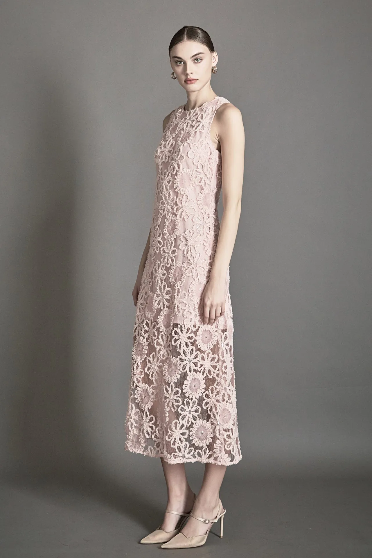 Lace Cami Midi Dress sold by Endless Rose product image thumbnail 3