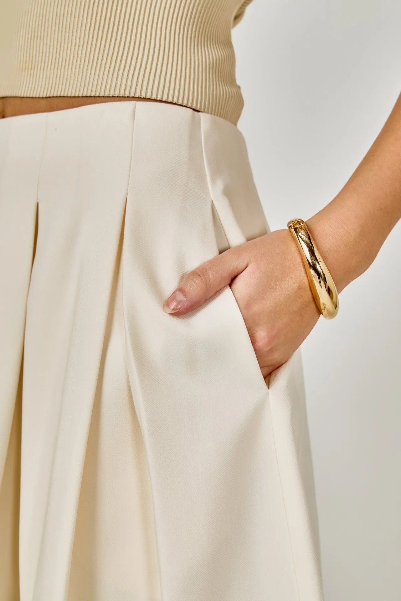 Pleated Midi Skirt sold by Endless Rose product image thumbnail 5