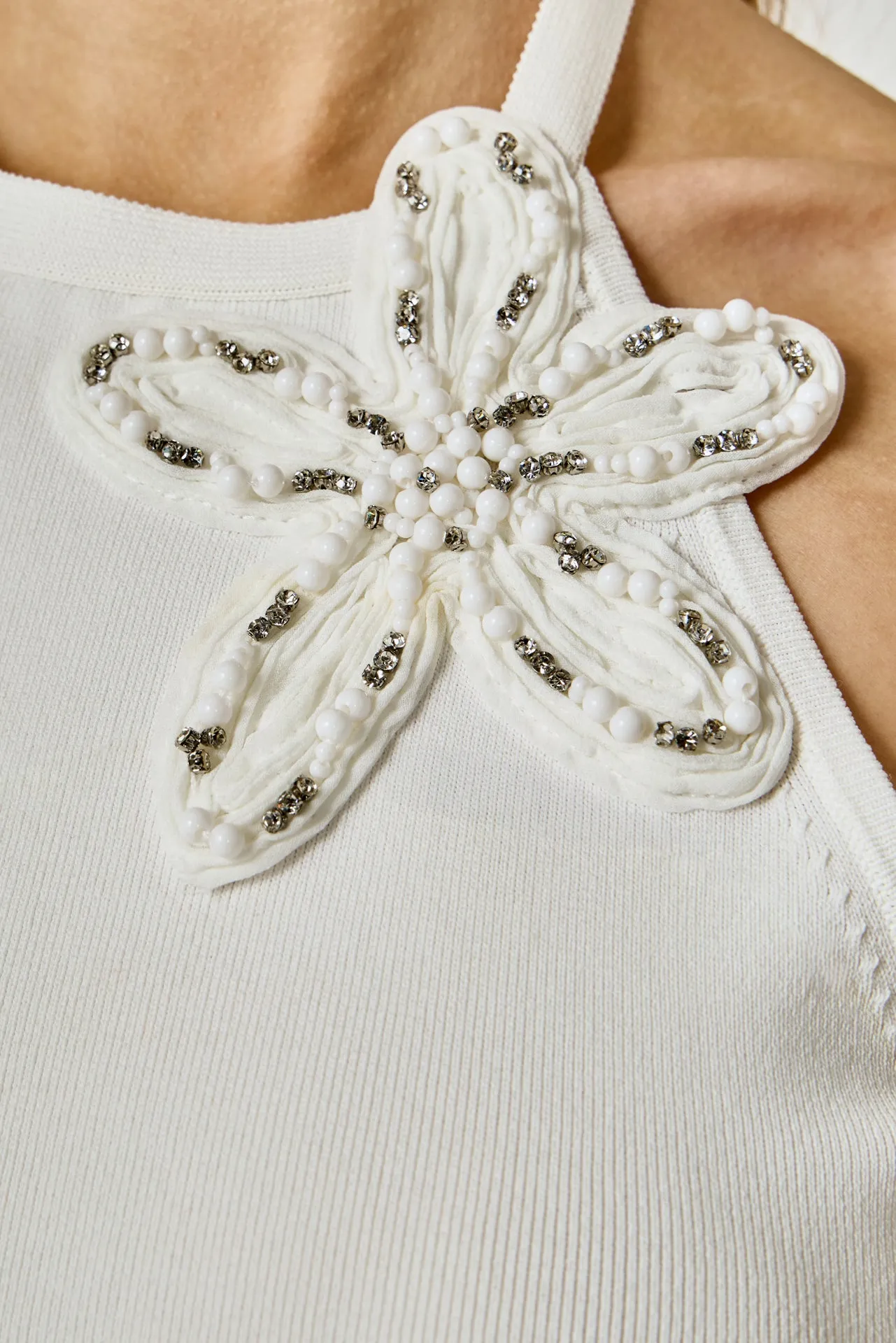 Flower Detail Halter Top sold by Endless Rose product image thumbnail 5