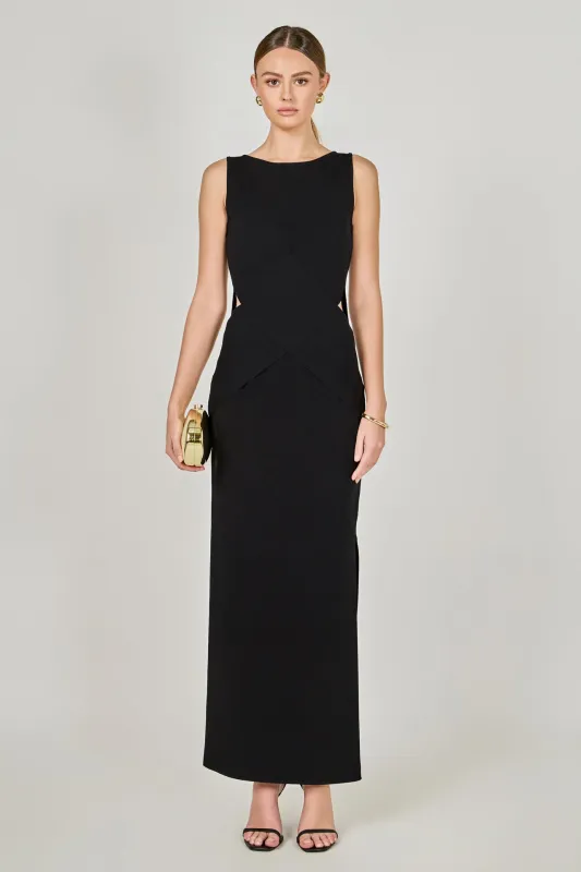 Hip Cut Out Maxi Dress made by Endless Rose