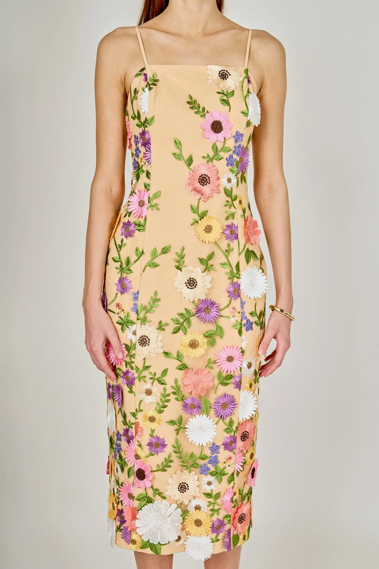 Floral Embroidered Midi Dress sold by Endless Rose product image thumbnail 2