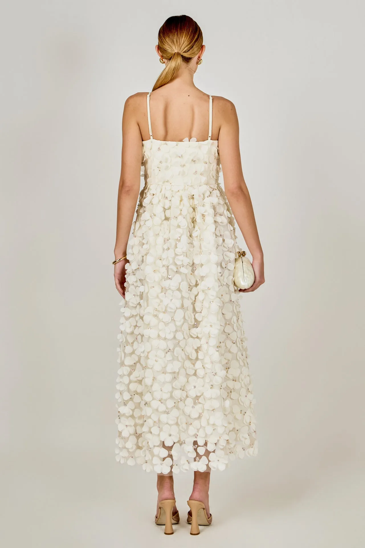 3D Floral Sleeveless Midi Dress sold by Endless Rose product image thumbnail 5