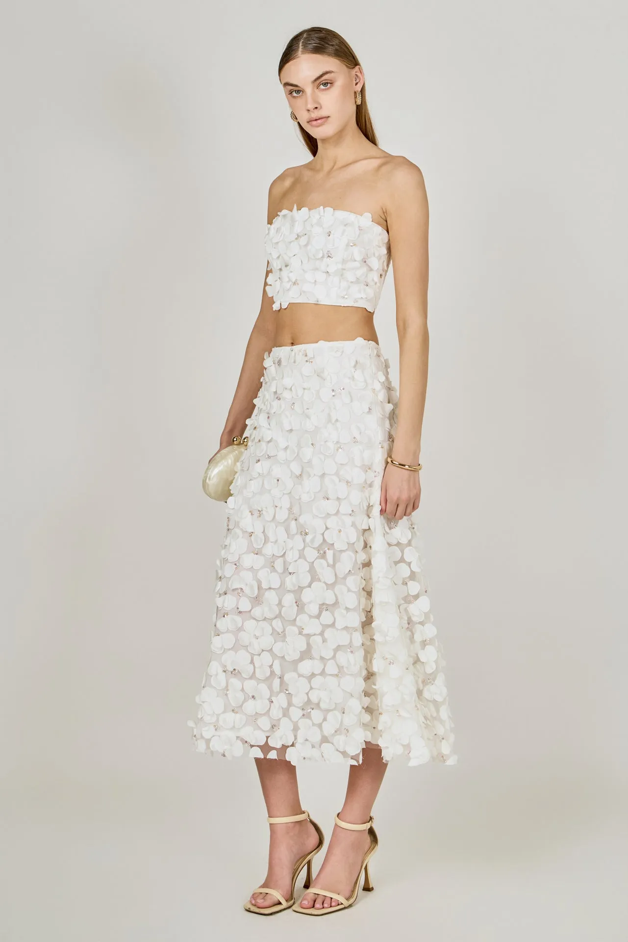 3D Floral Bandeau Top sold by Endless Rose product image thumbnail 3