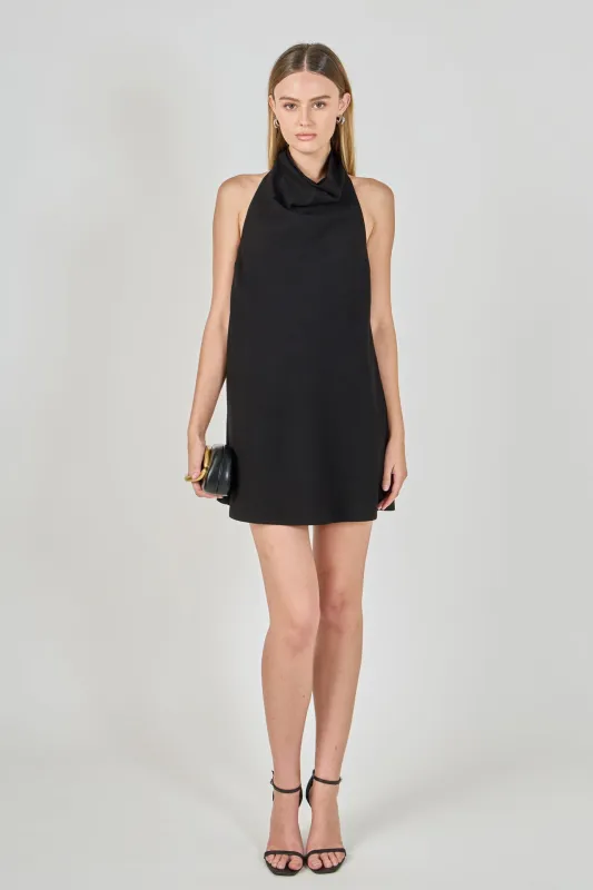 Halter Neck Mini Dress made by Endless Rose