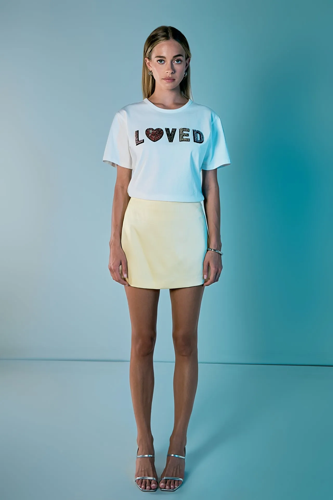 Satin Mini Skirt sold by Endless Rose product image thumbnail 3