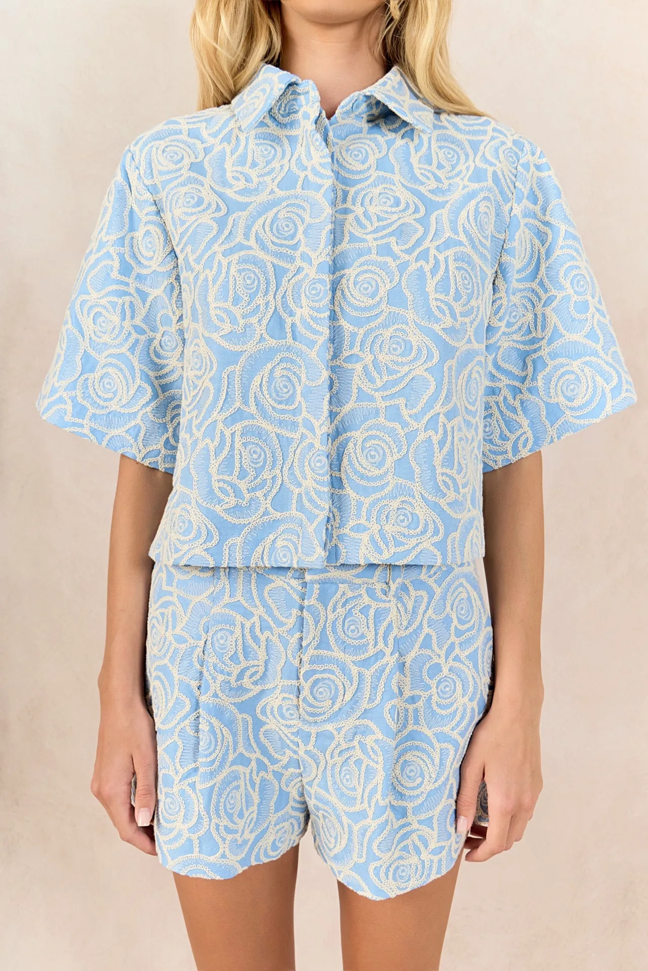 Embroidered Detail Top sold by Endless Rose product image thumbnail 2