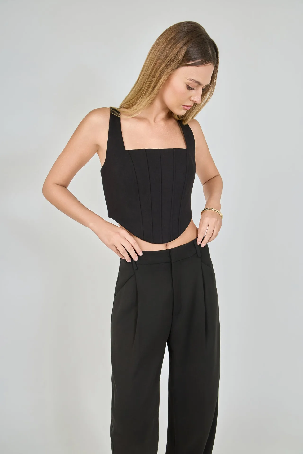 Structured Corset Crop Top sold by Endless Rose product image thumbnail 5
