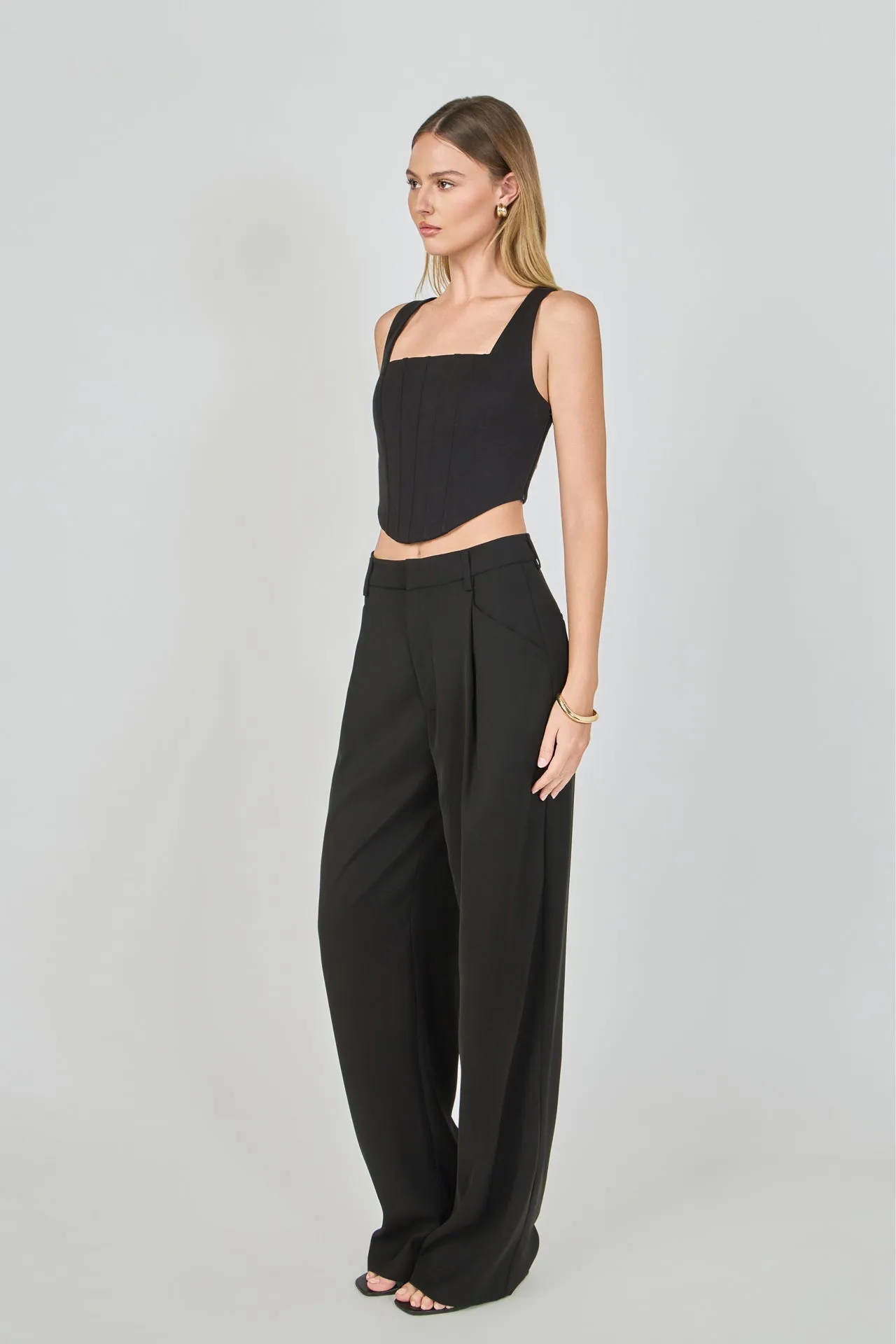 Structured Corset Crop Top sold by Endless Rose product image thumbnail 3