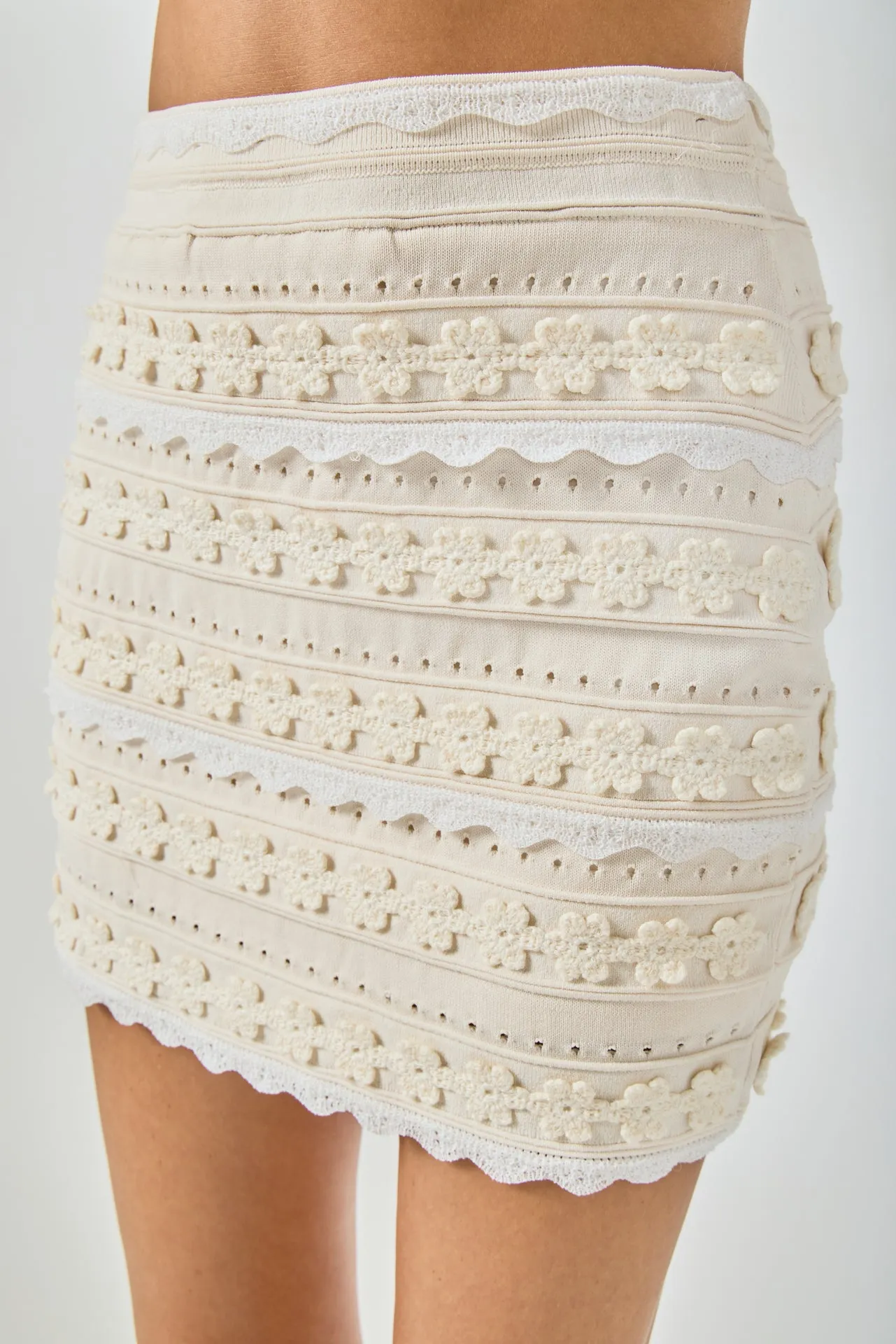 Knitted Mini Skirt sold by Endless Rose product image thumbnail 2