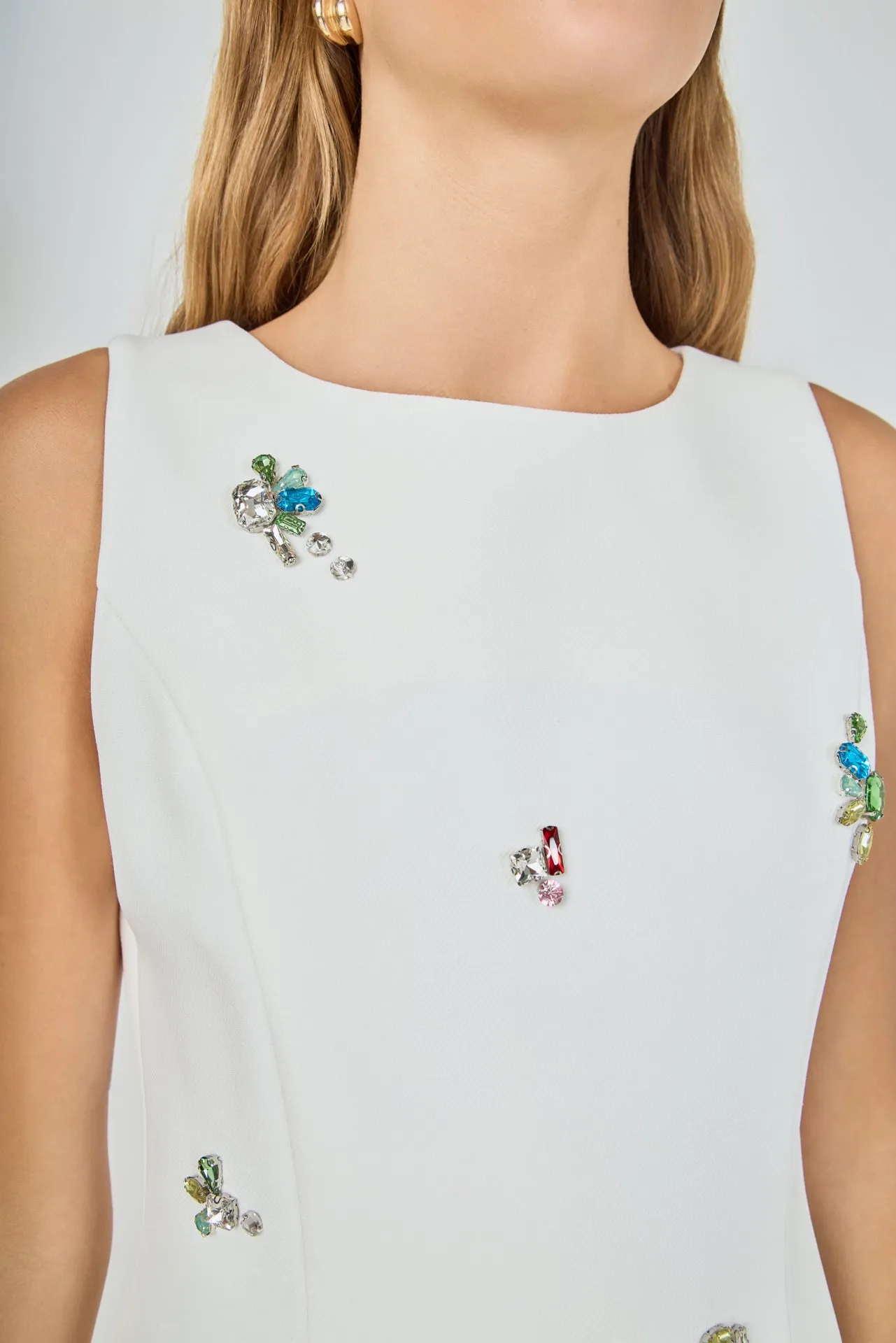 Rhinestone Detailed Mini Dress sold by Endless Rose product image thumbnail 5