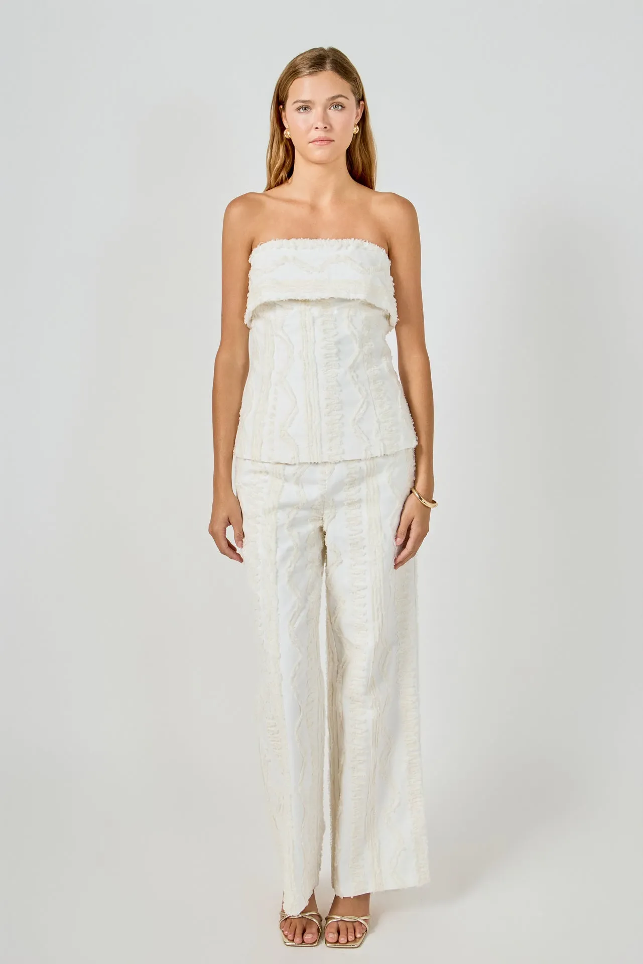 Embroidered Strapless Tube Top sold by Endless Rose product image thumbnail 5