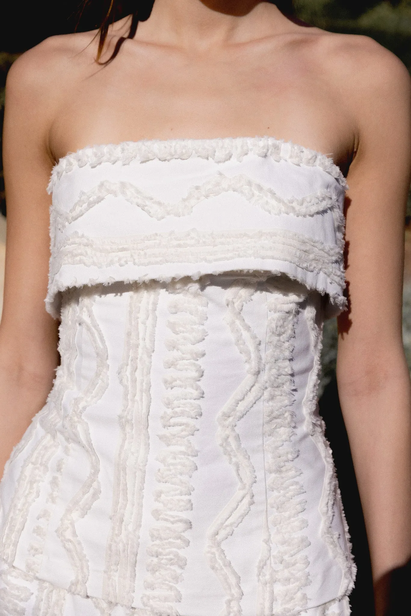 Embroidered Strapless Tube Top sold by Endless Rose product image thumbnail 2