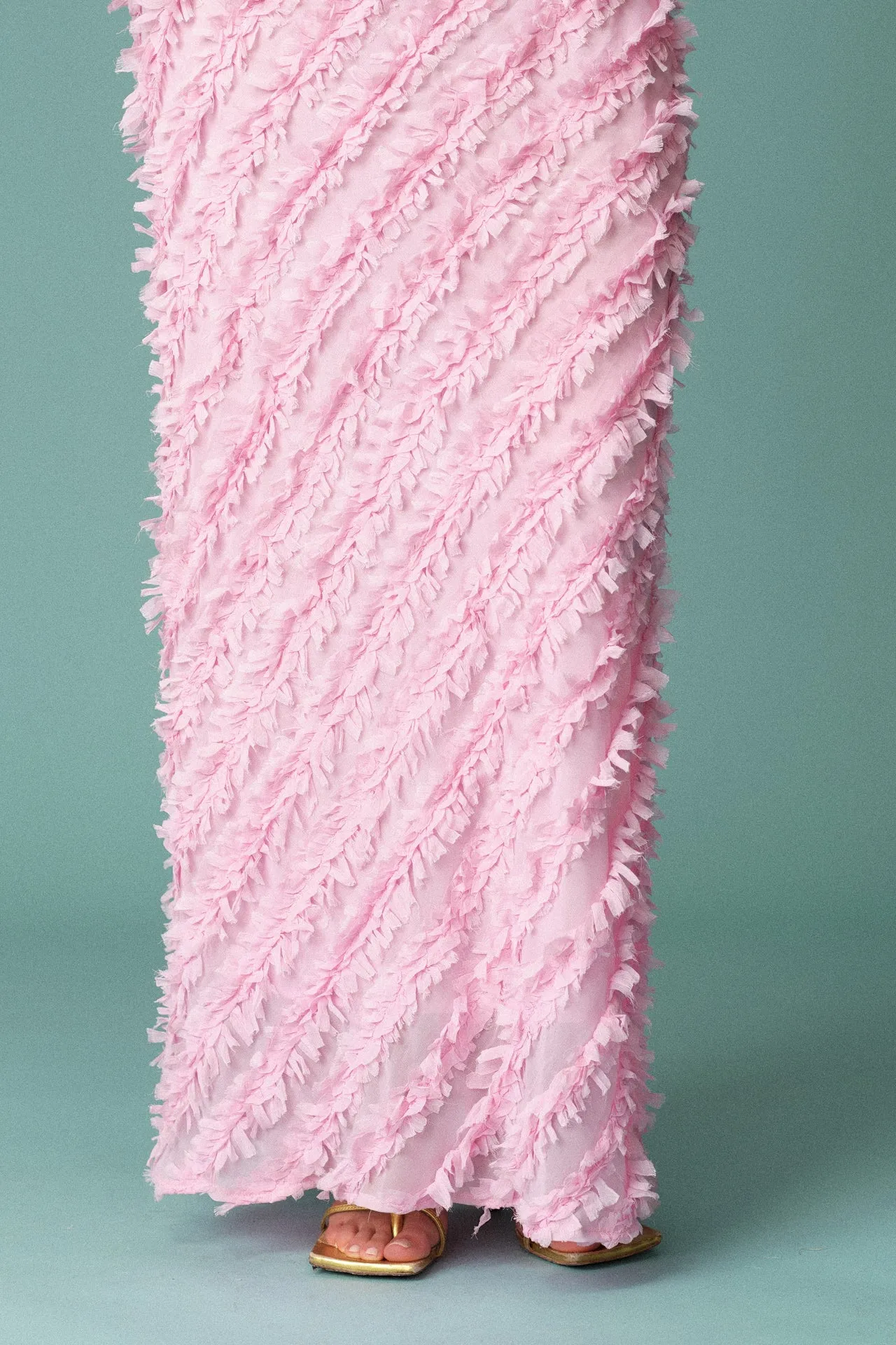 Strapless Ruffled Maxi Dress sold by Endless Rose product image thumbnail 5