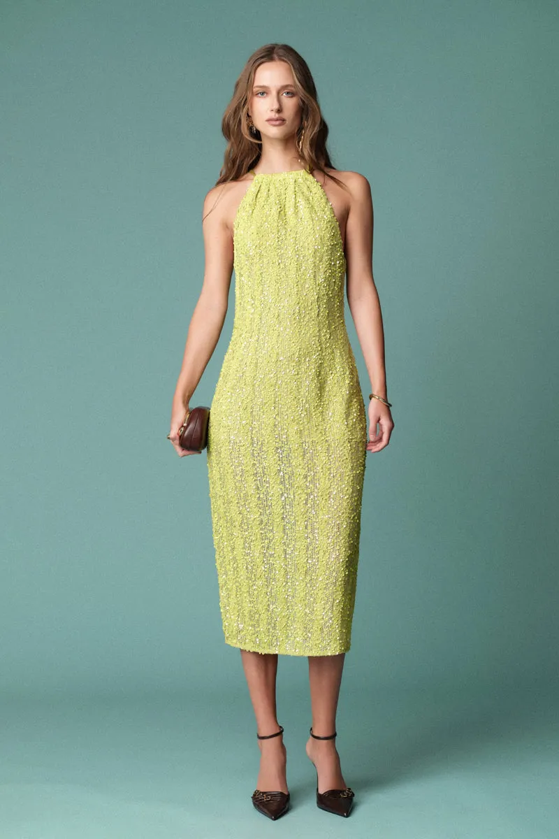 Sequin Halter Maxi Dress sold by Endless Rose