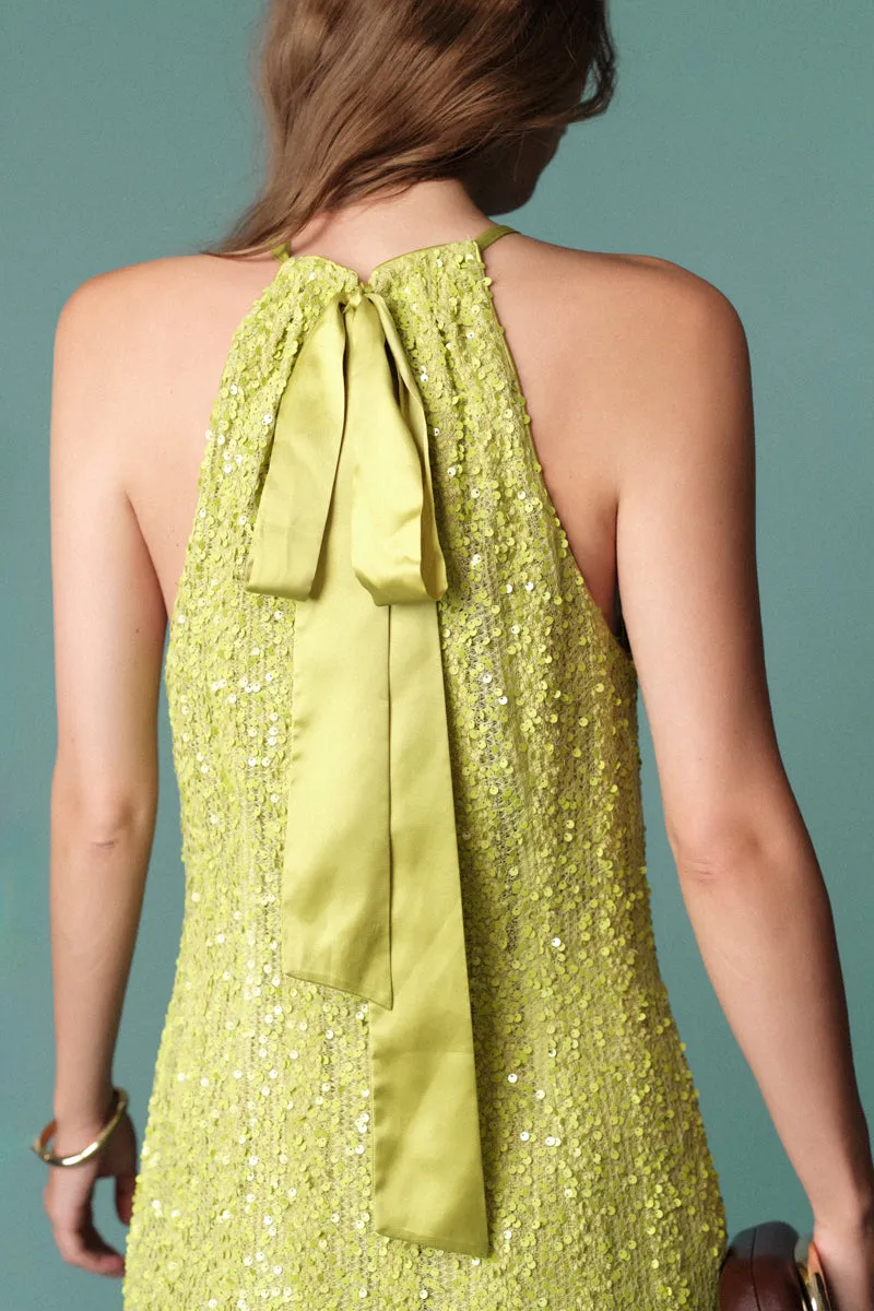 Sequin Halter Maxi Dress sold by Endless Rose product image thumbnail 2