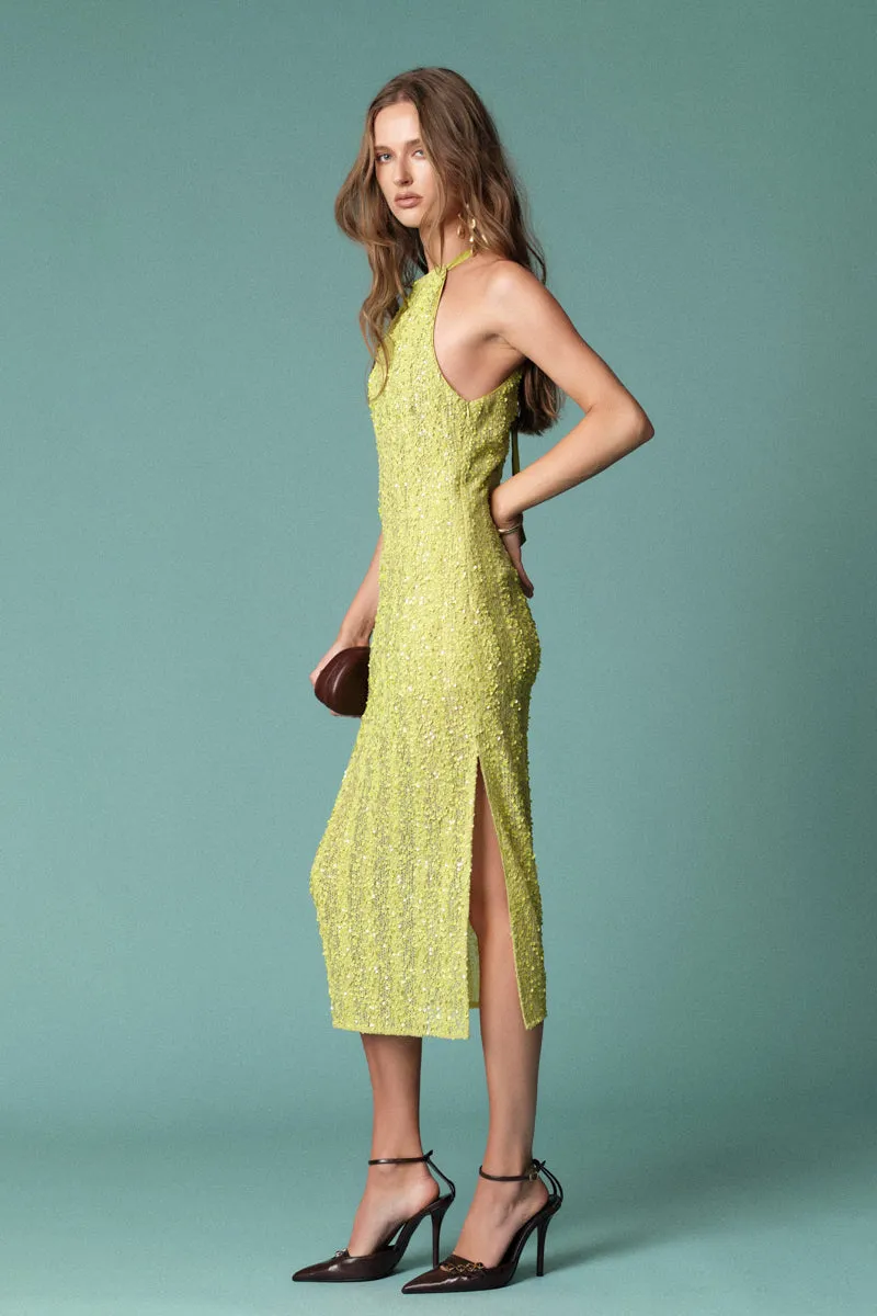 Sequin Halter Maxi Dress sold by Endless Rose product image thumbnail 3