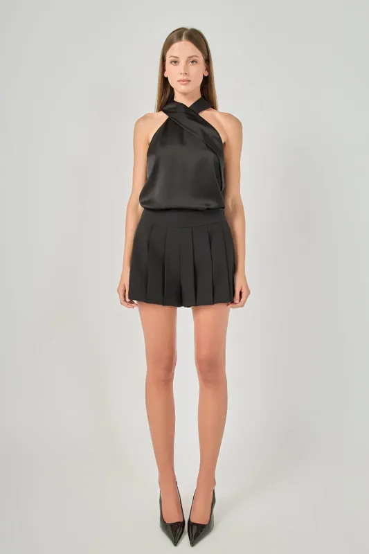 Pleated Shorts made by Endless Rose