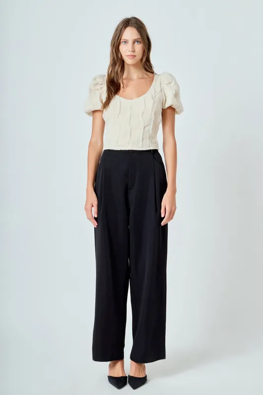 Stretch Texture Top made by Endless Rose