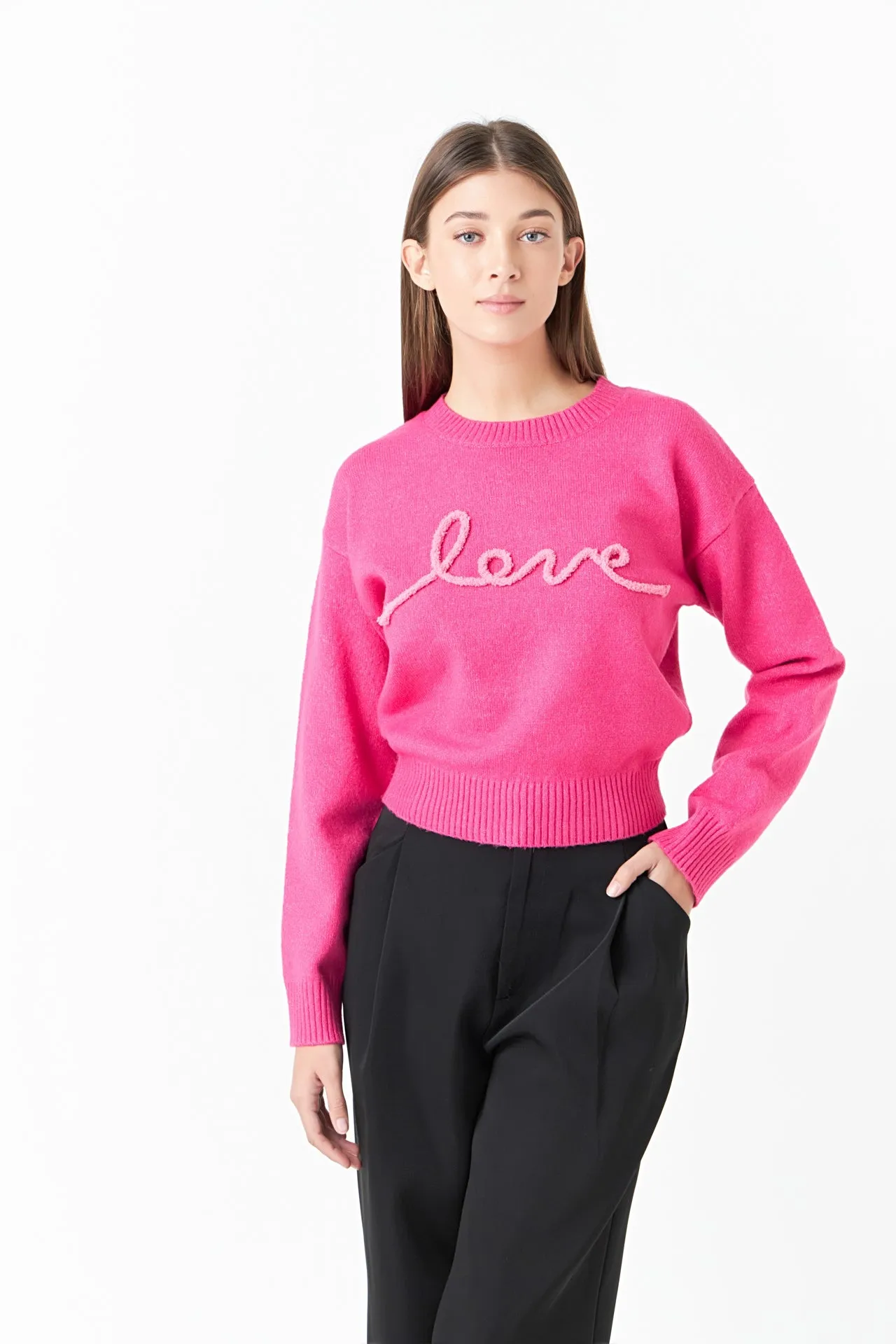Crewneck Love Sweater - Final Sale sold by Endless Rose product image thumbnail 5