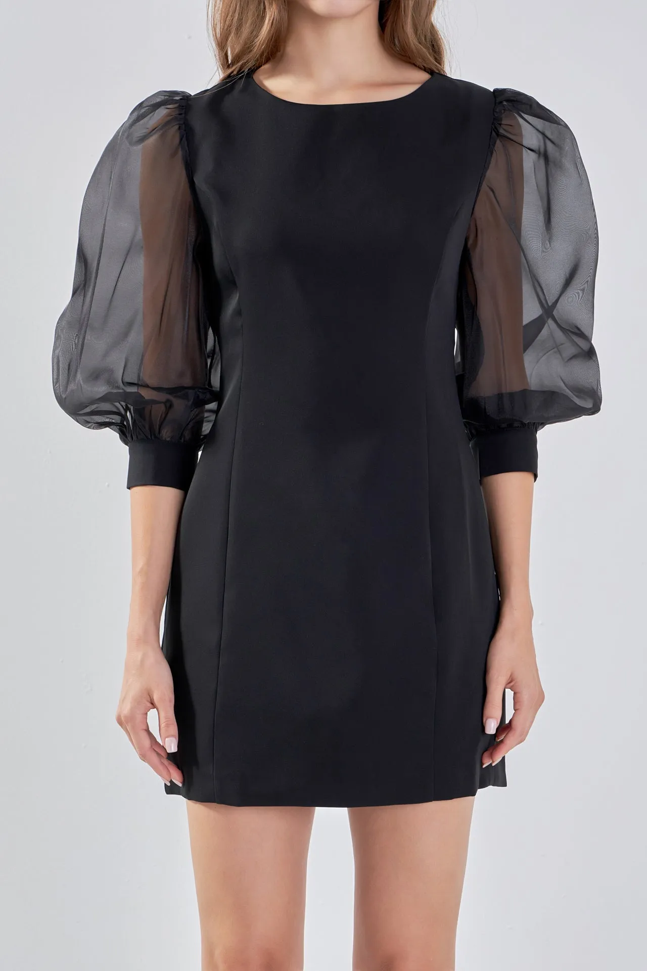 Organza Blouson Mini Dress sold by Endless Rose product image thumbnail 2