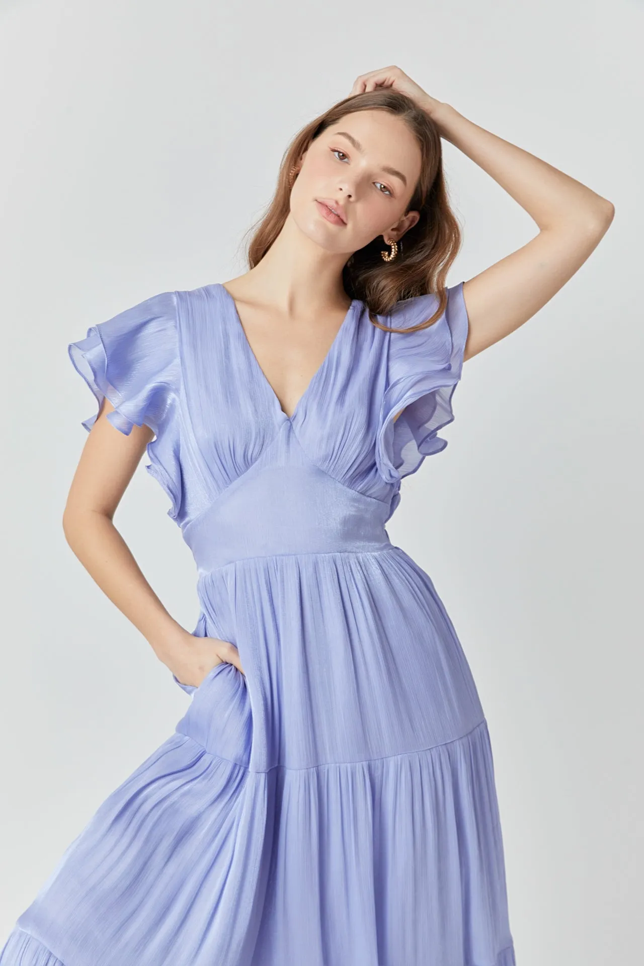 Open Back Maxi Dress - Final Sale sold by Endless Rose product image thumbnail 5