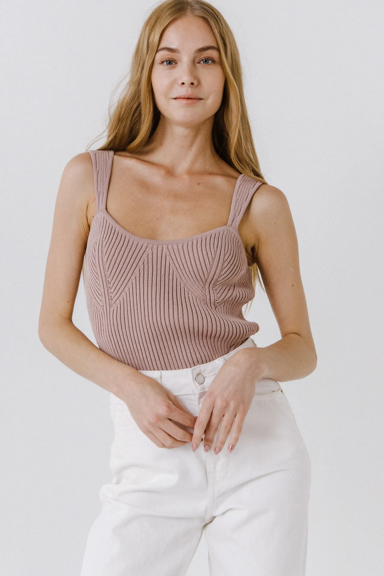 Corset Style Knitted Top sold by Endless Rose product image thumbnail 5