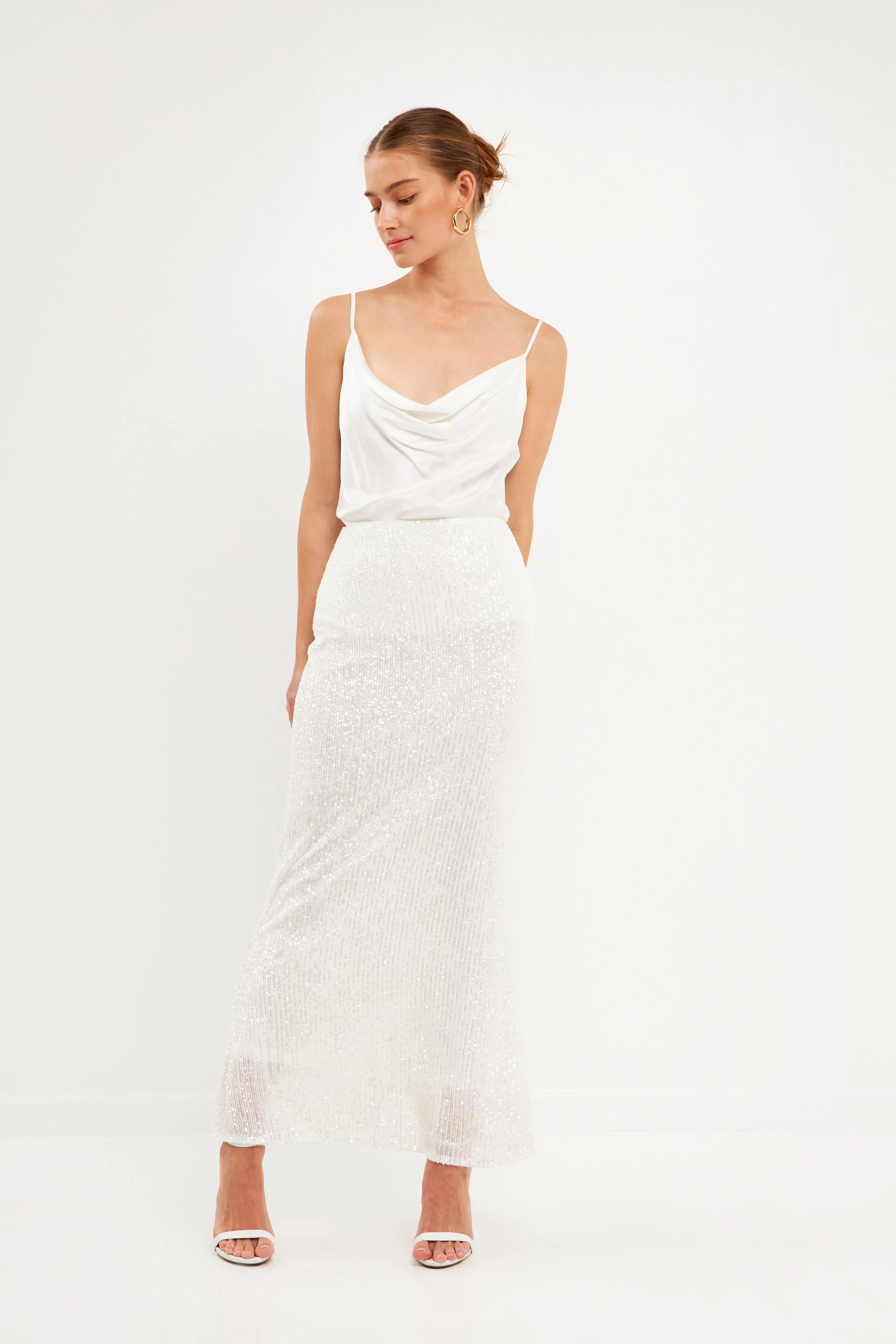 Sequin Maxi Skirt sold by Endless Rose product image thumbnail 3