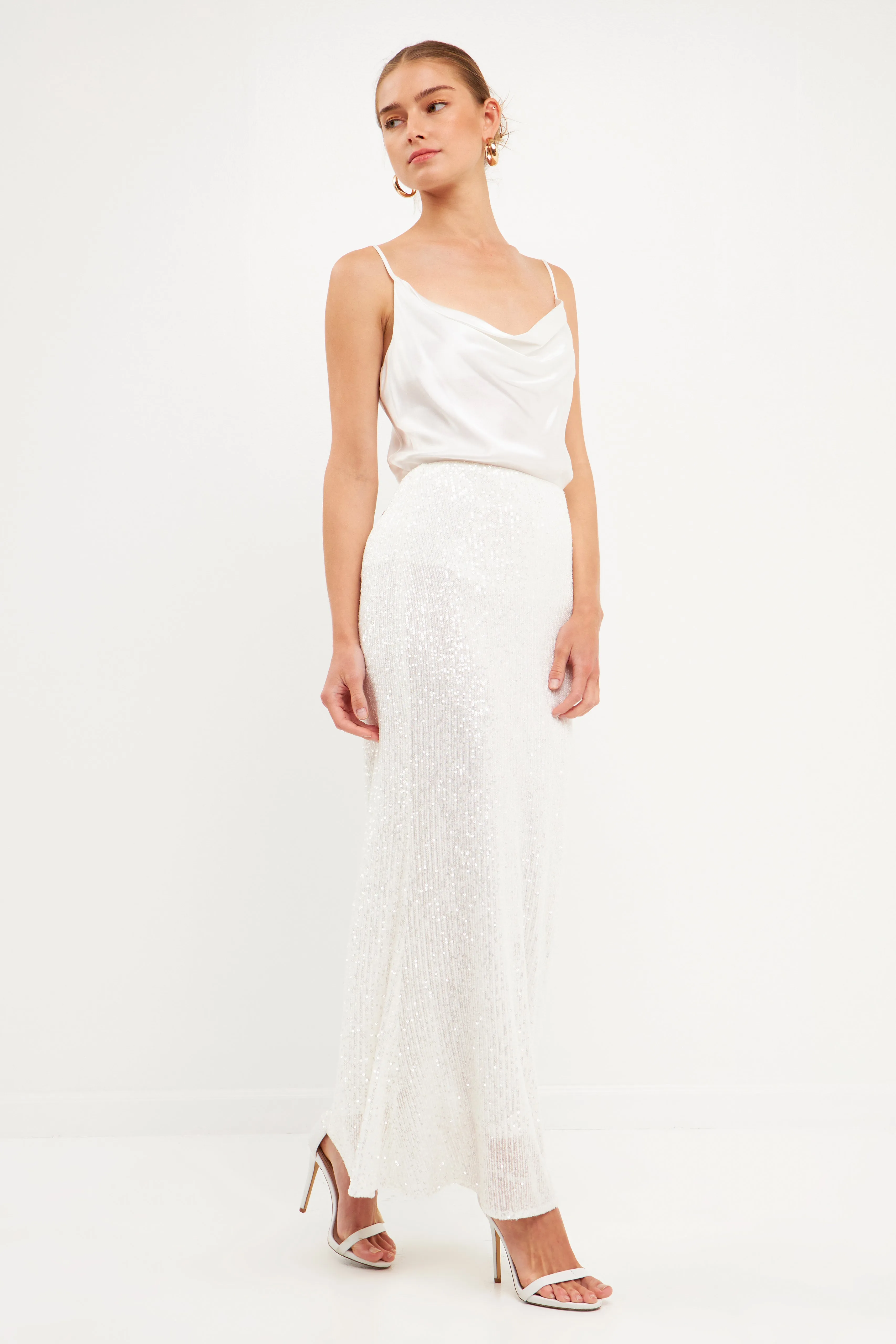 Sequin Maxi Skirt sold by Endless Rose