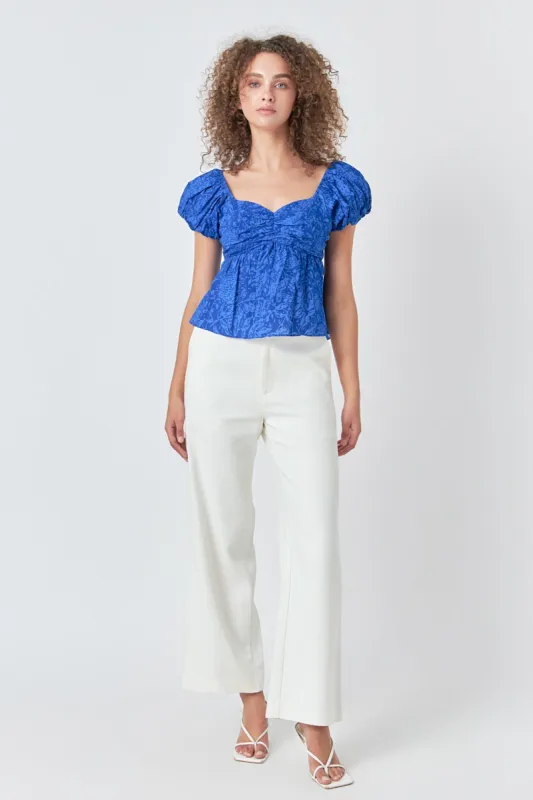 Floral Bow Tied Top sold by Endless Rose