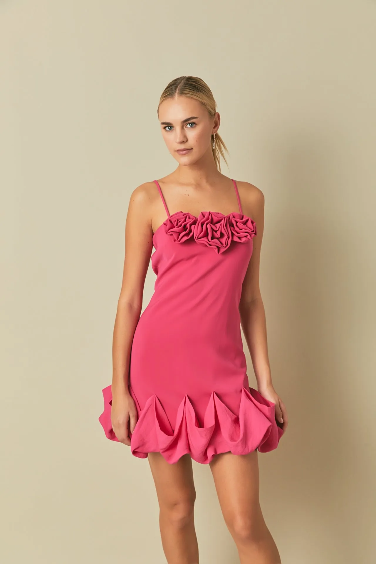 Rose Bubble Mini Dress sold by Endless Rose product image thumbnail 5