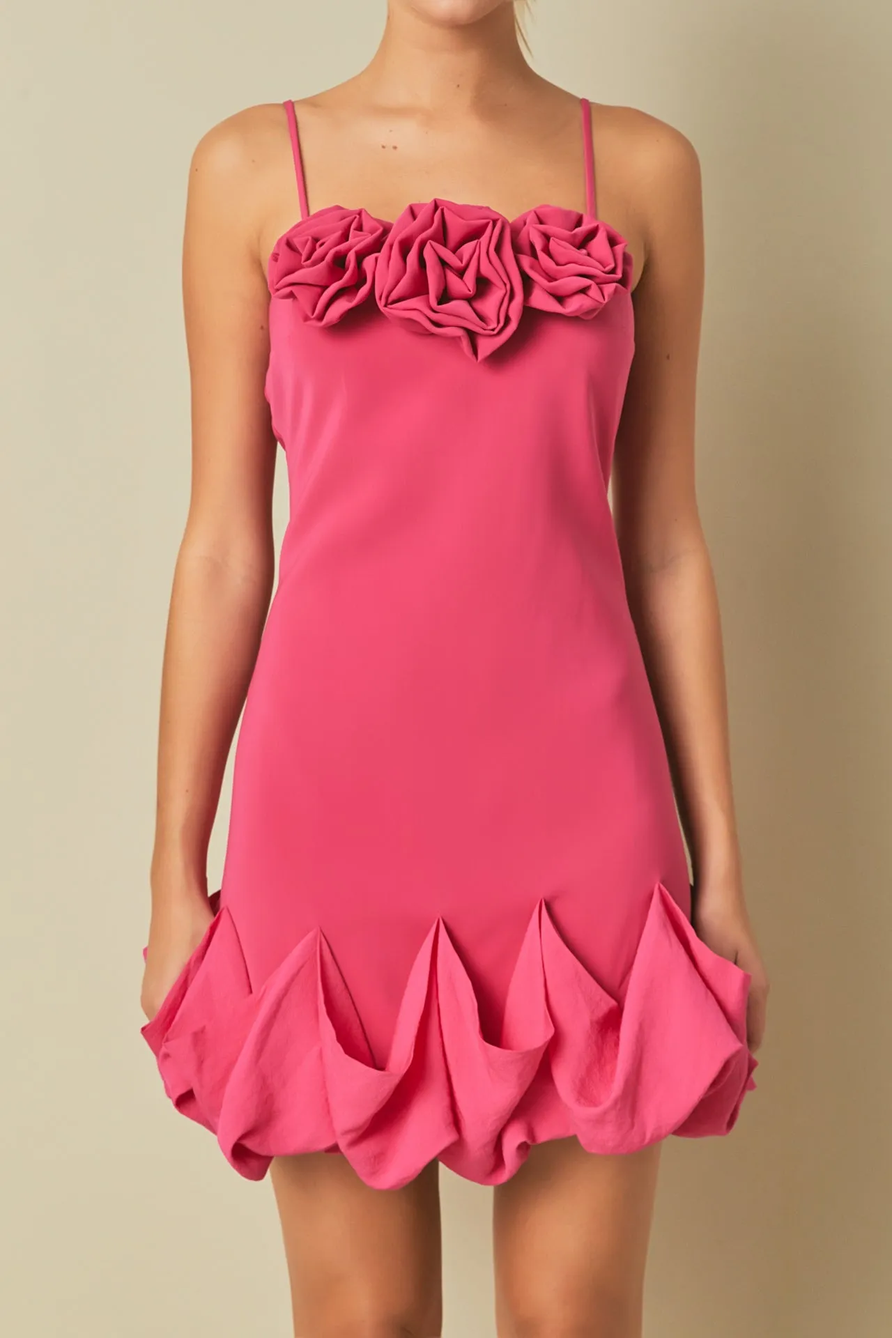 Rose Bubble Mini Dress sold by Endless Rose product image thumbnail 2