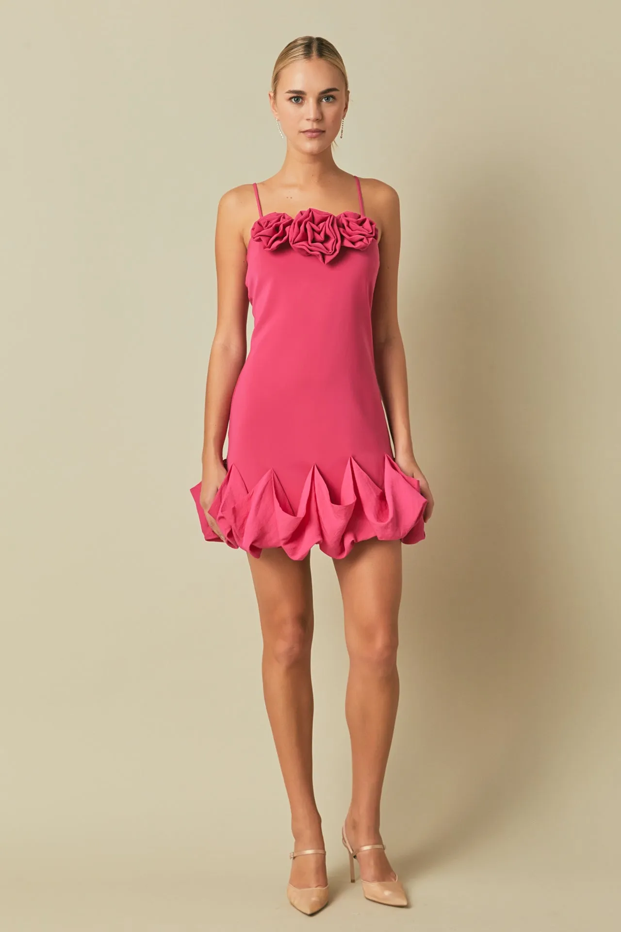 Rose Bubble Mini Dress sold by Endless Rose