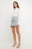 Floral Cut Detail Mini Skort sold by Endless Rose