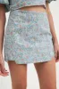 Floral Cut Detail Mini Skort sold by Endless Rose
