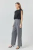 Shirred Shoulder Cropped Top sold by Endless Rose