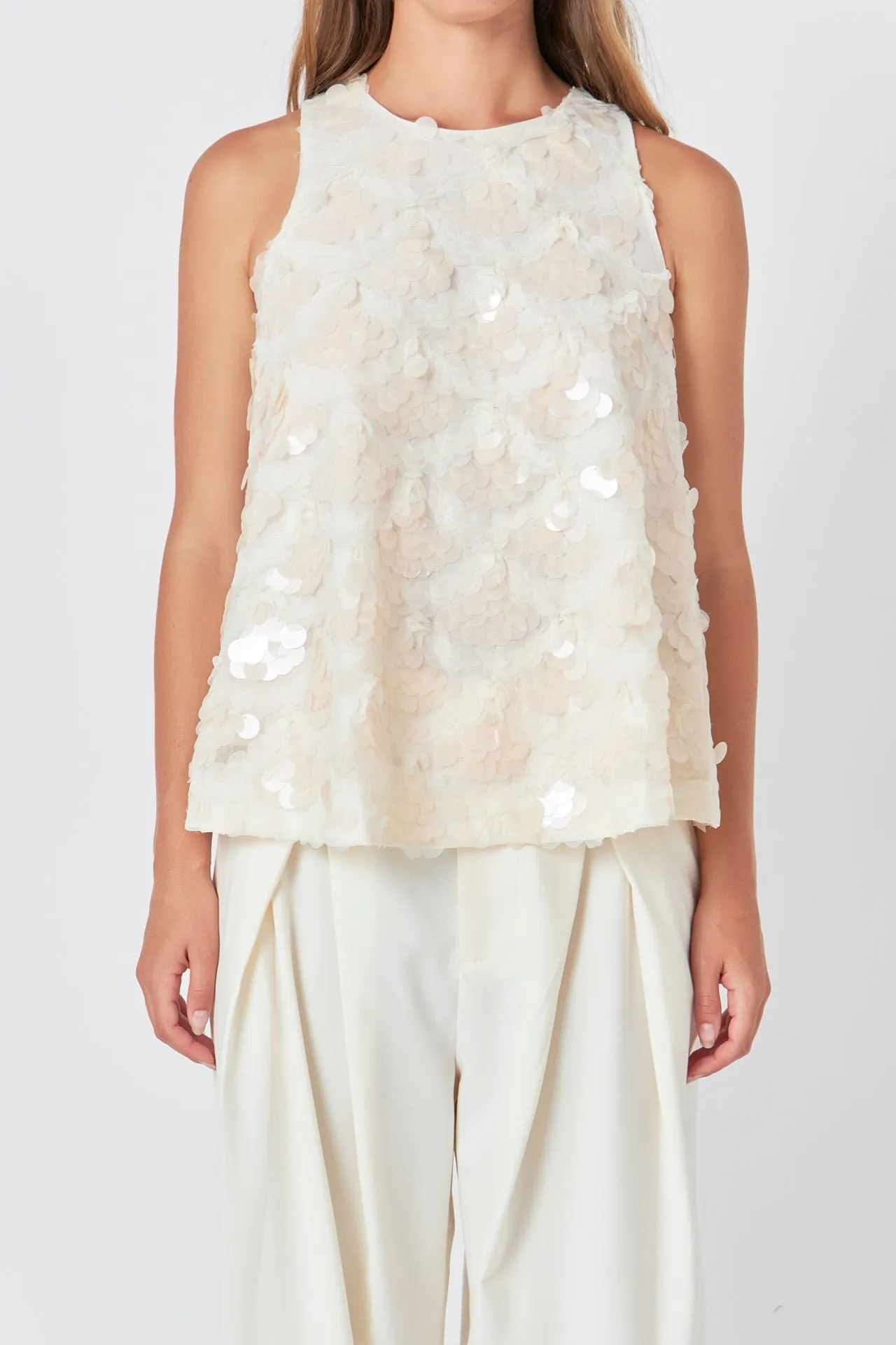 Scallop Sequin Top sold by Endless Rose product image thumbnail 2