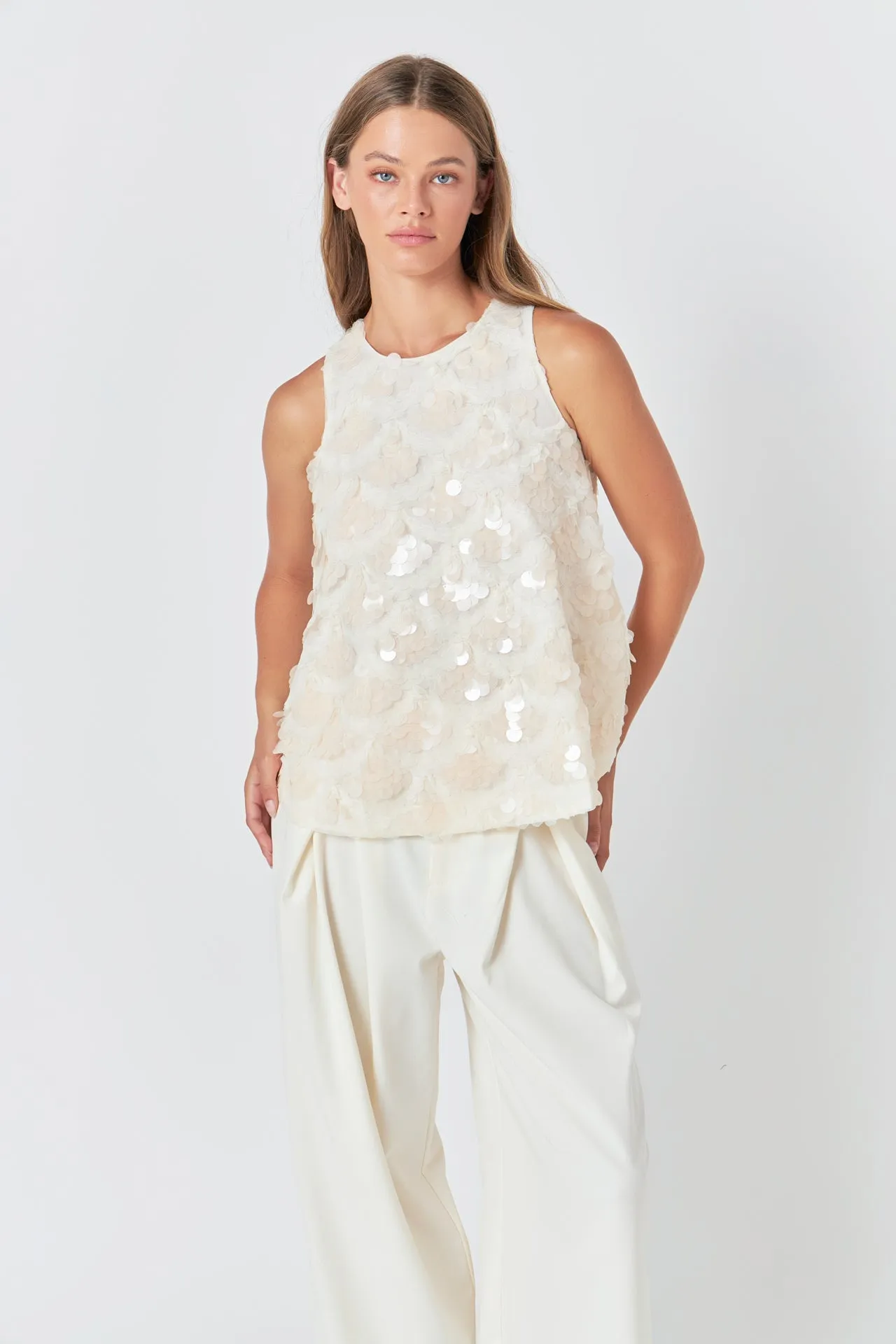Scallop Sequin Top sold by Endless Rose product image thumbnail 5