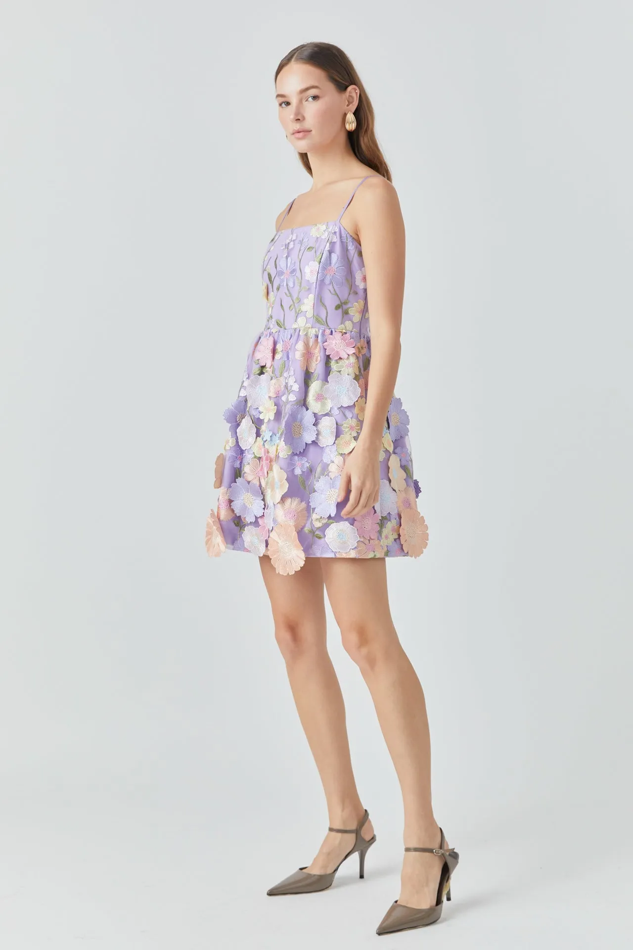 Floral Embroidered Mini Dress sold by Endless Rose product image thumbnail 3