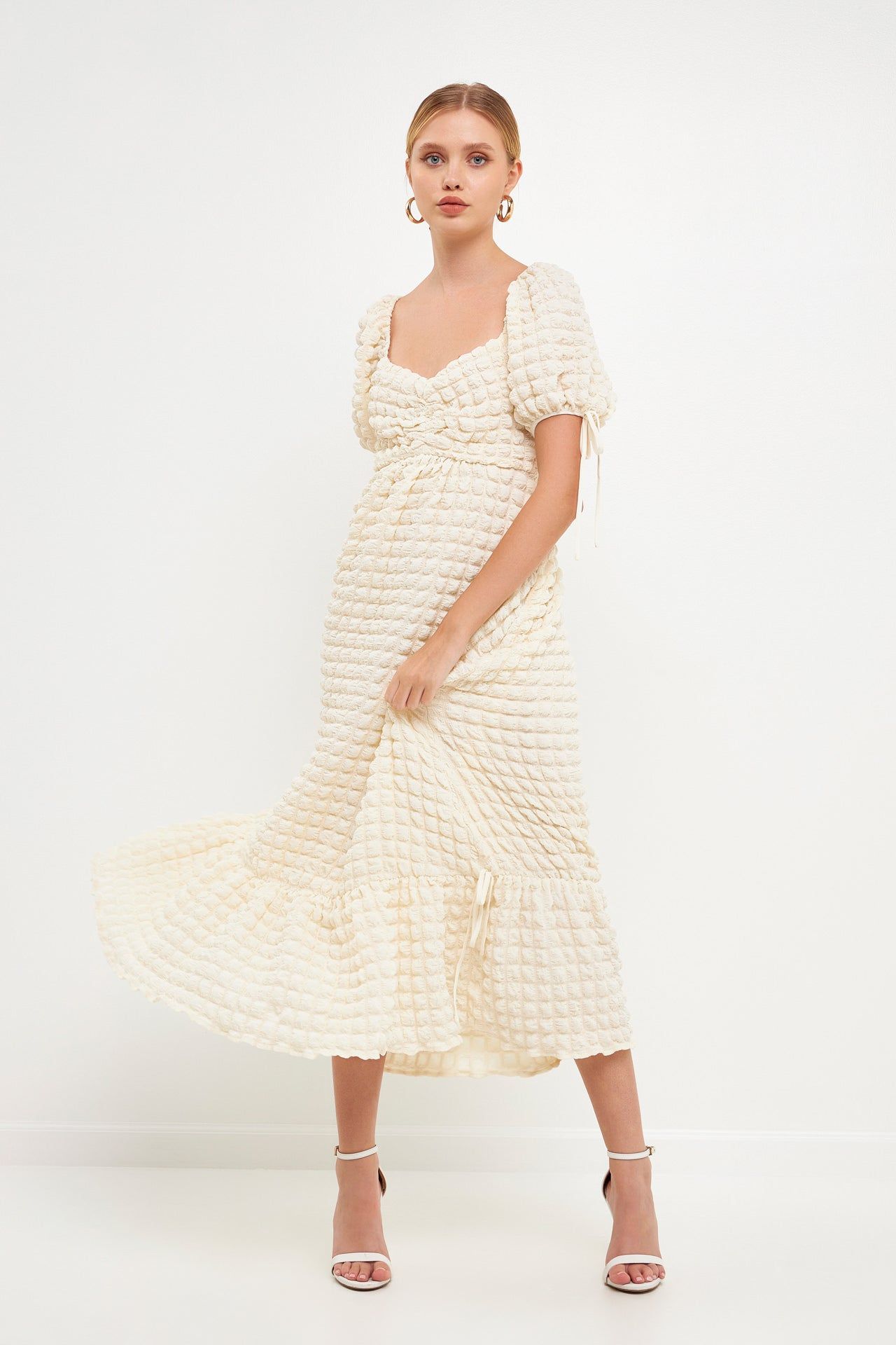 Textured Maxi Dress sold by Endless Rose product image thumbnail 4