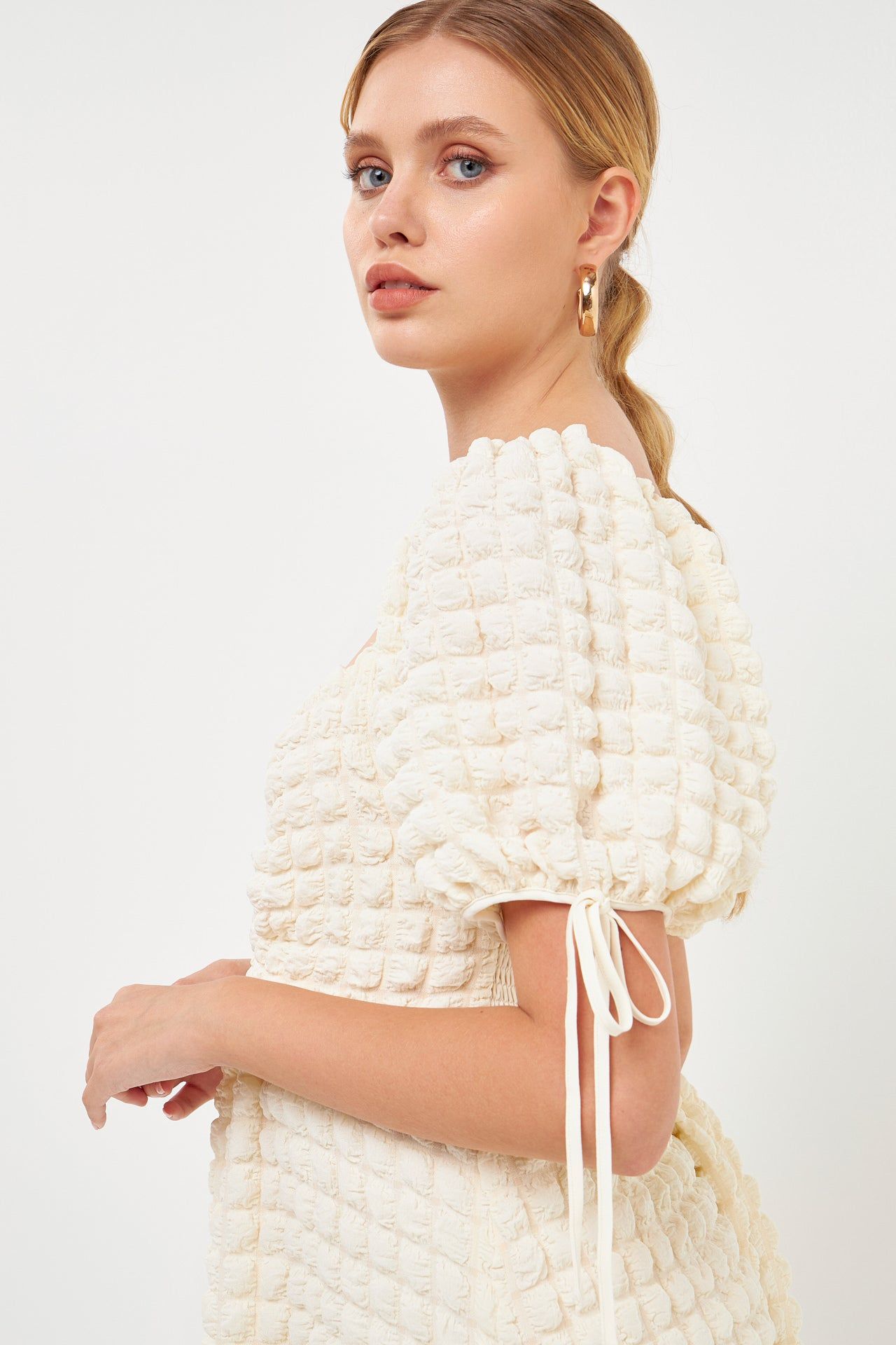 Textured Maxi Dress sold by Endless Rose product image thumbnail 5