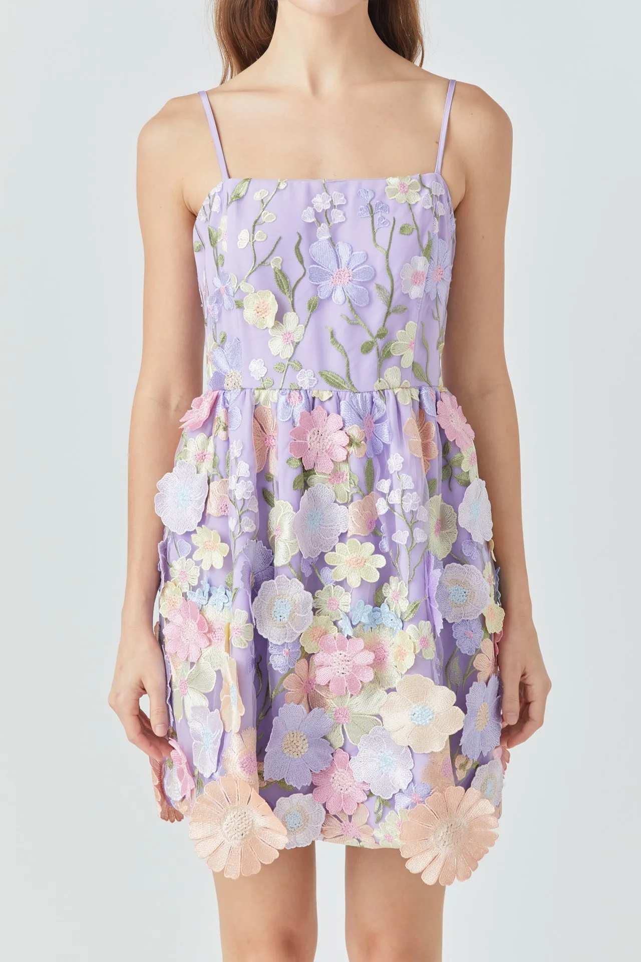 Floral Embroidered Mini Dress sold by Endless Rose product image thumbnail 2