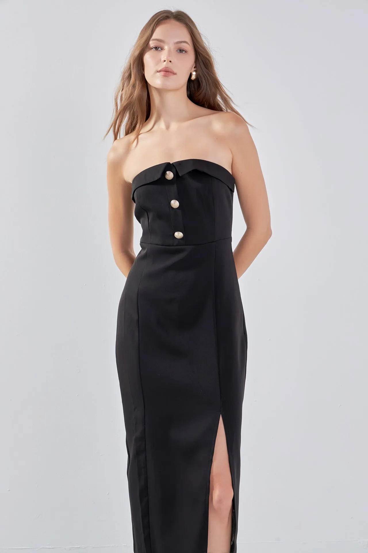 Strapless Midi Dress sold by Endless Rose