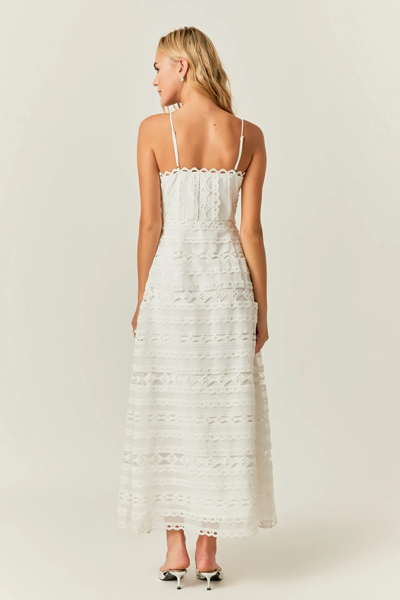 Combination Lace Maxi Dress sold by Endless Rose product image thumbnail 4