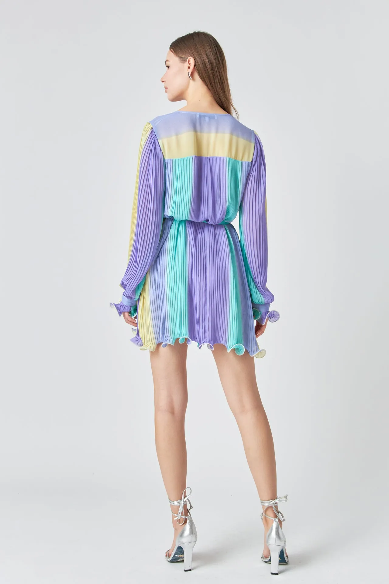 Pleated Mini Dress sold by Endless Rose product image thumbnail 4