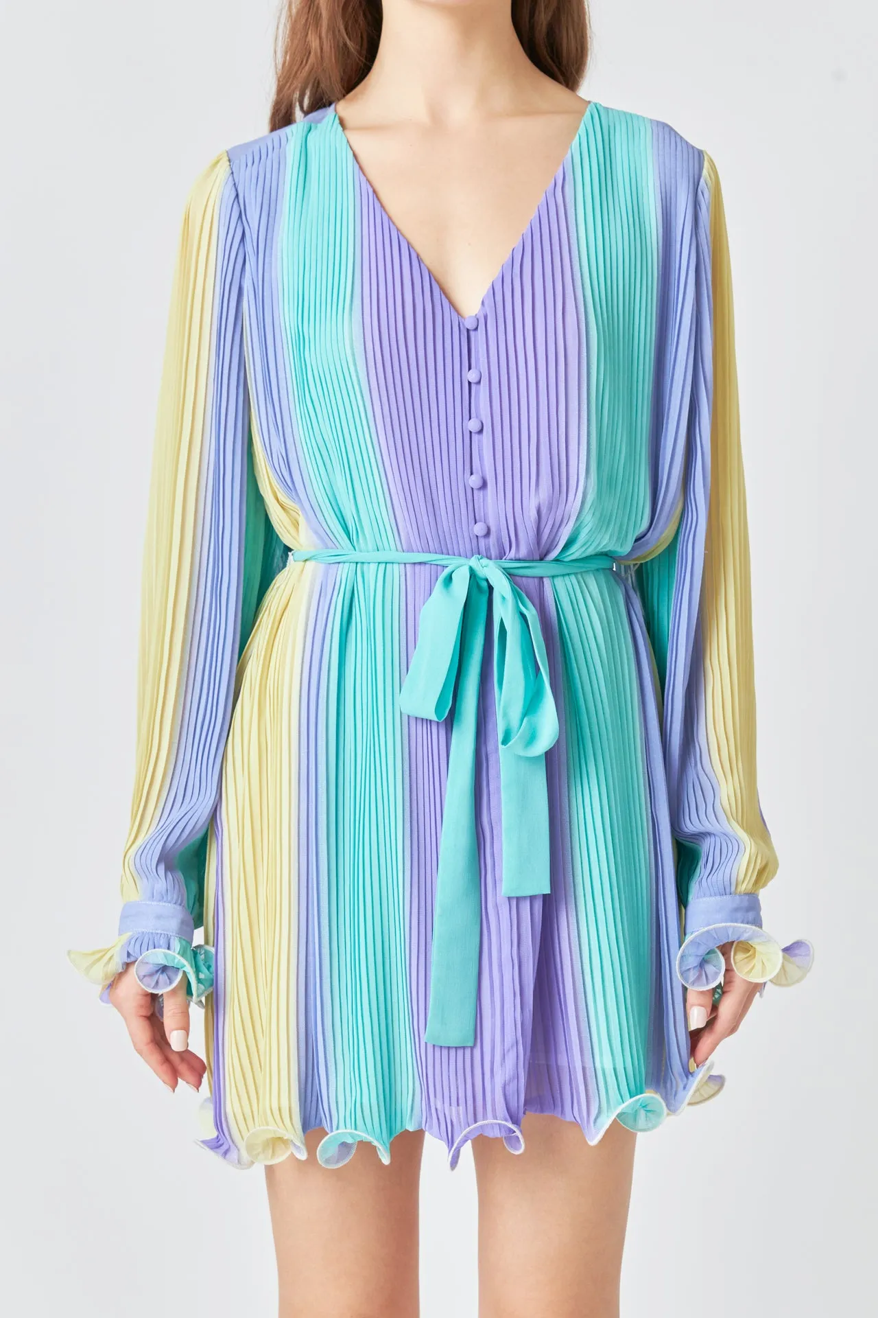 Pleated Mini Dress sold by Endless Rose product image thumbnail 2